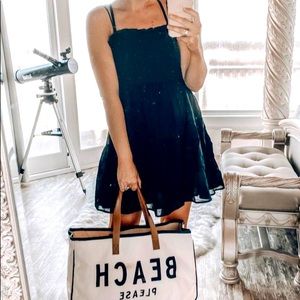 Black swimsuit cover!